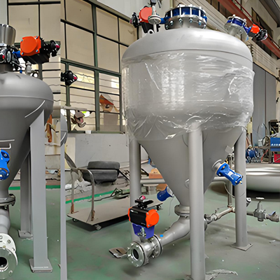 正压输送（气力输送),仓泵气力输送