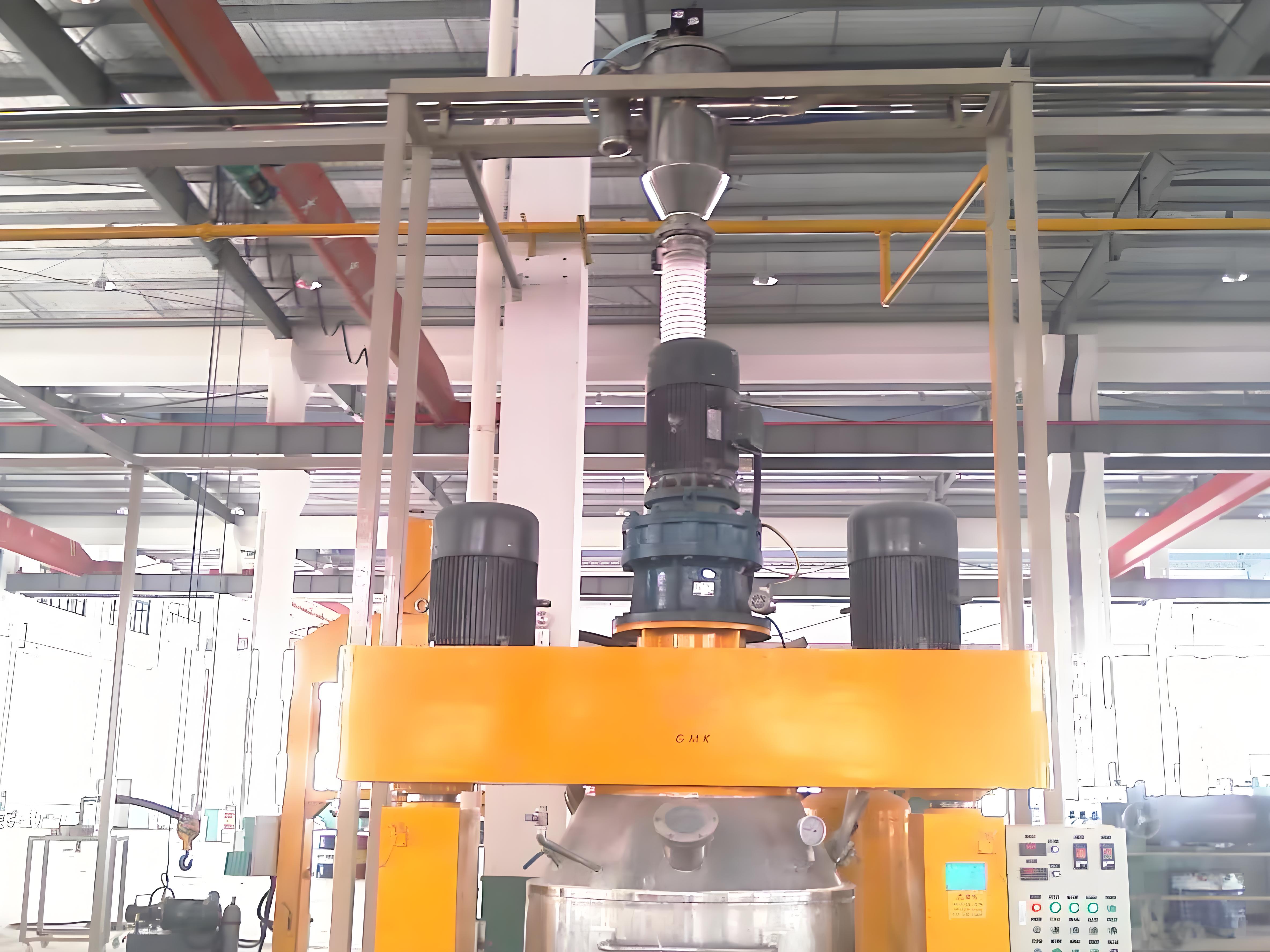 搅拌罐真空上料机使用案例